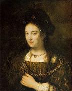 Rembrandt Peale, Saskia van Uylenburgh